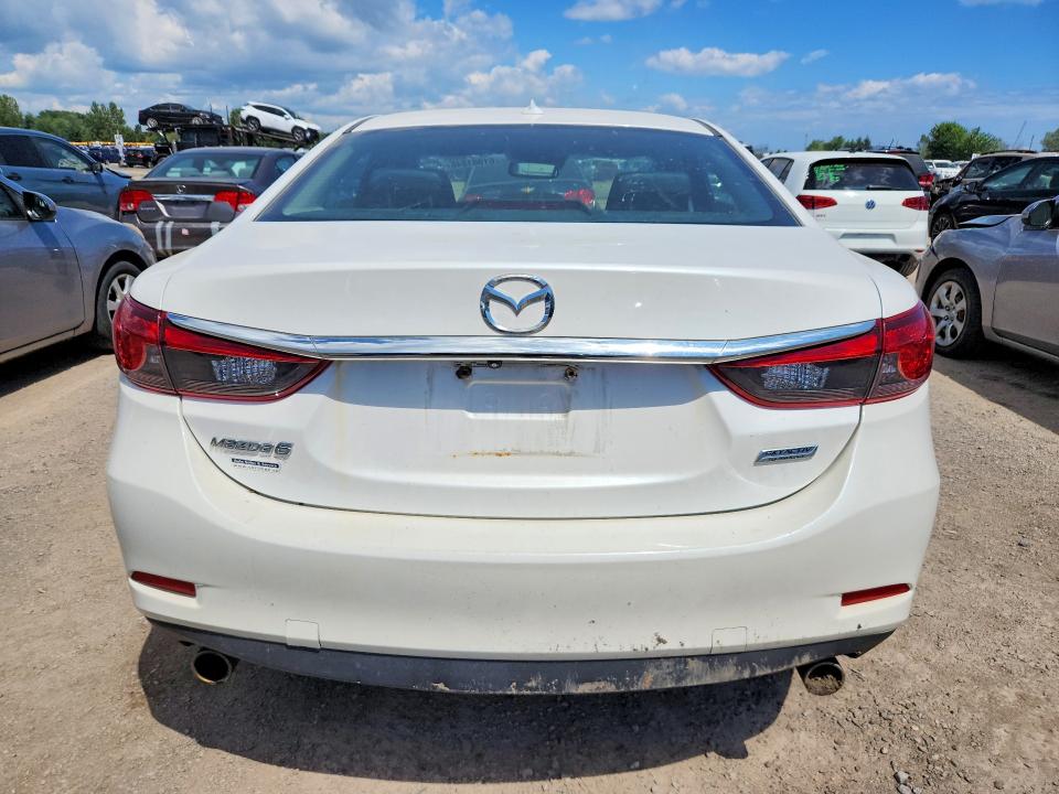 2015 Mazda 6 მანქანა იყიდება აუქციონზე, vin: JM1GJ1W51F1196540, აუქციონის ნომერი: 61961546