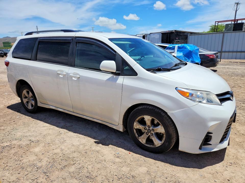 61054936 :رقم المزاد ، 5TDKZ3DC8LS051543 vin ، 2020 Toyota Sienna مزاد بيع