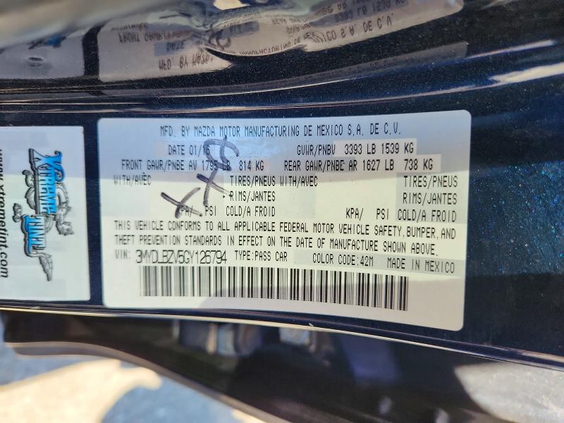 61248316 :رقم المزاد ، 3MYDLBZV5GY126794 vin ، 2016 Scion Ia مزاد بيع