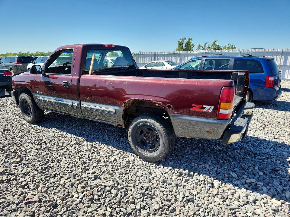 60709506 :رقم المزاد ، 1GCEK14T6YZ151992 vin ، 2000 Chevrolet Silverado مزاد بيع