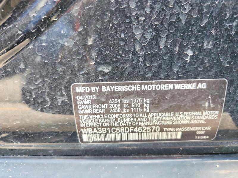 Продаж на аукціоні авто 2013 Bmw 320, vin: WBA3B1C58DF462570, номер лоту: 59974726