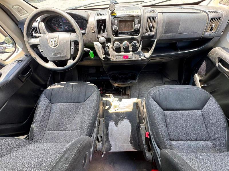 2019 Ram Promaster 3500 მანქანა იყიდება აუქციონზე, vin: 3C6URVJG5KE548450, აუქციონის ნომერი: 62129776