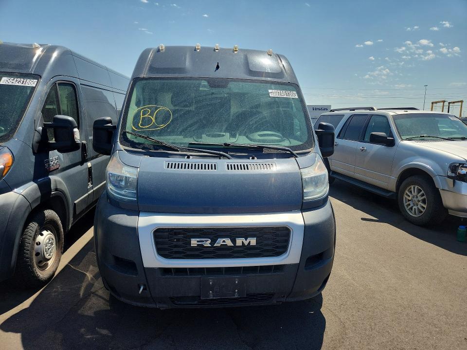 59746136 :رقم المزاد ، 3C6MRVJG6ME536424 vin ، 2021 Ram Promaster 3500 مزاد بيع
