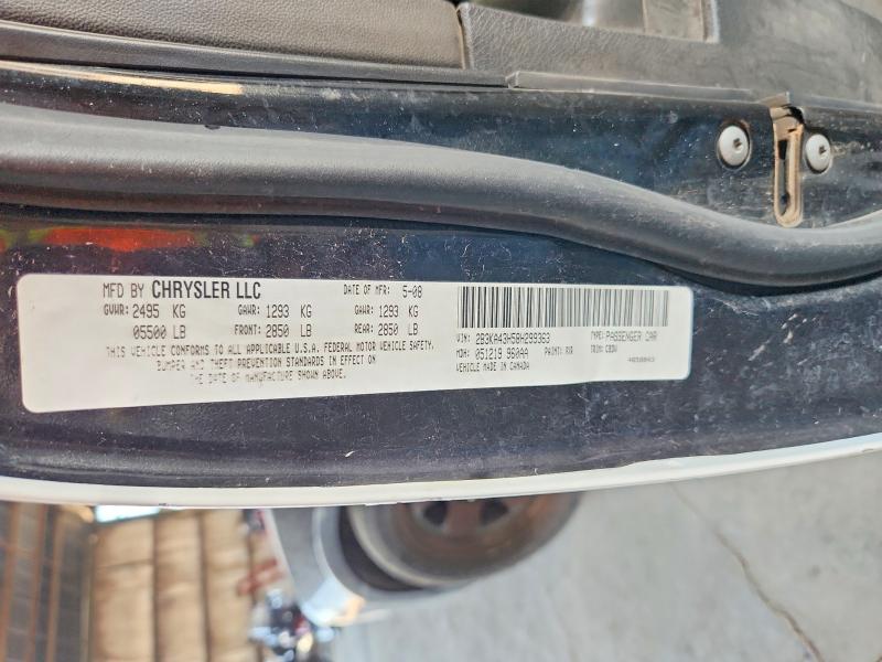 2008 Dodge Charger მანქანა იყიდება აუქციონზე, vin: 2B3KA43H58H299363, აუქციონის ნომერი: 63183276