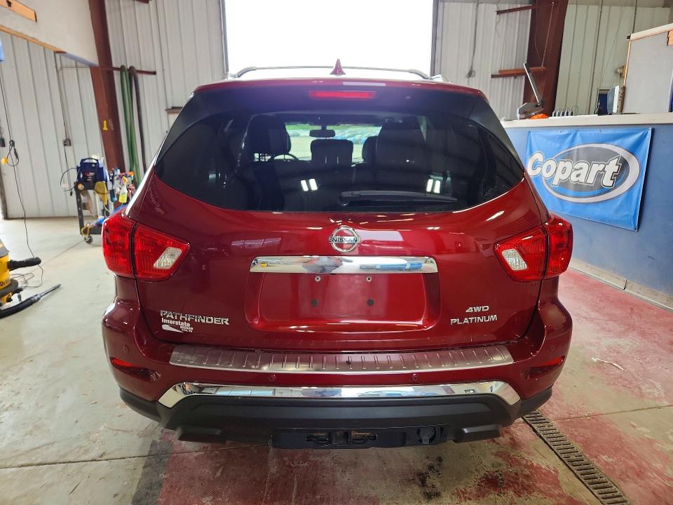 2020 Nissan Pathfinder მანქანა იყიდება აუქციონზე, vin: 5N1DR2DM9LC598216, აუქციონის ნომერი: 59584186