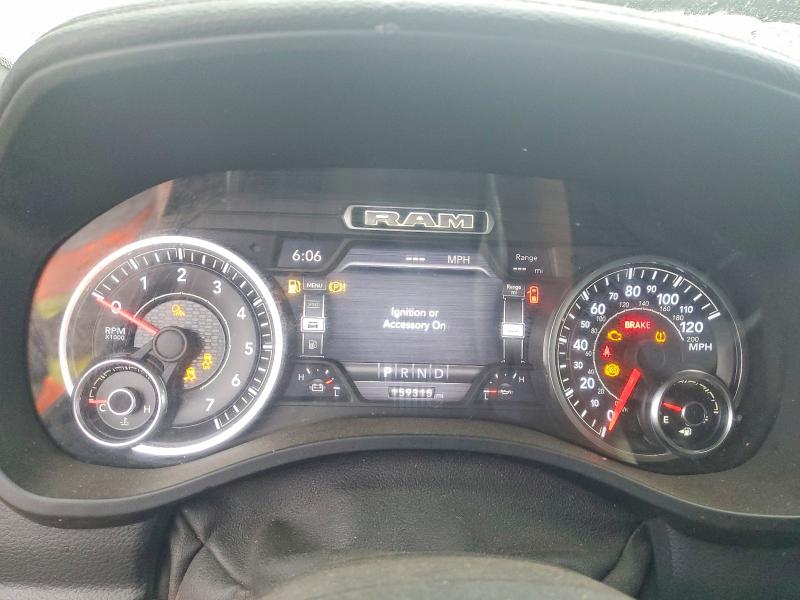 61709496 :رقم المزاد ، 1C6SRFJT0KN610925 vin ، 2019 Ram 1500 مزاد بيع
