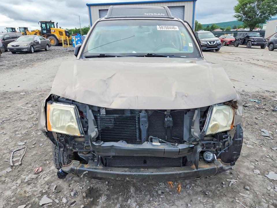 2007 Nissan Xterra მანქანა იყიდება აუქციონზე, vin: 5N1AN08WX7C527076, აუქციონის ნომერი: 59700446