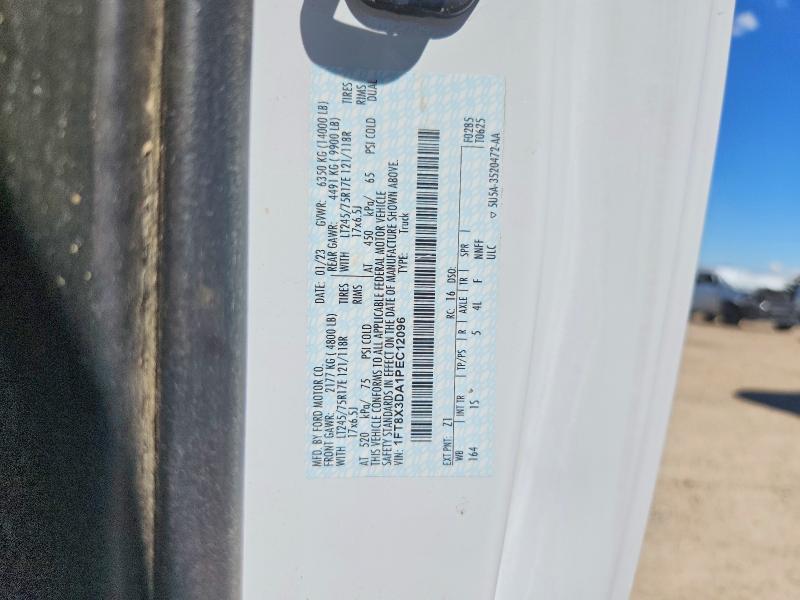 Продажа на аукционе авто 2023 Ford F350, vin: 1FT8X3DA1PEC12096, номер лота: 57850176