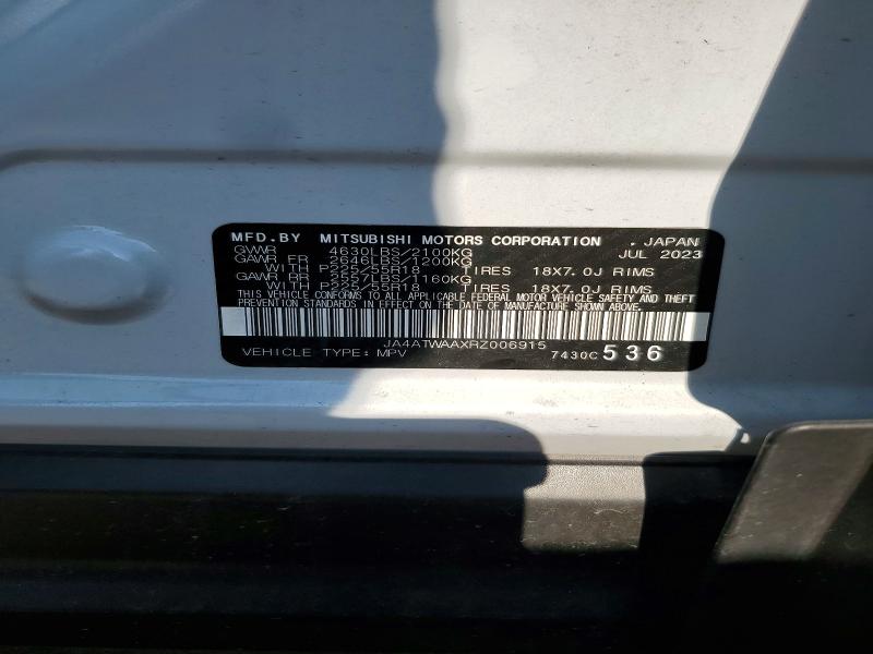 Продажа на аукционе авто 2024 Mitsubishi Eclipse Cross, vin: JA4ATWAAXRZ006915, номер лота: 60112736