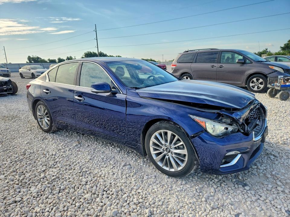 Продажа на аукционе авто 2021 Infiniti Q50, vin: JN1EV7BP5MM701922, номер лота: 59868626
