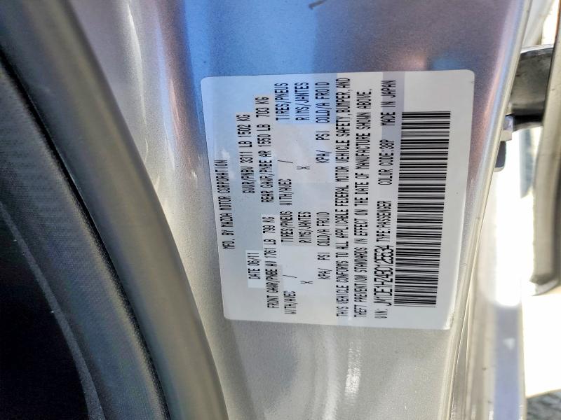 61717816 :رقم المزاد ، JM1DE1HZ4B0125534 vin ، 2011 Mazda Mazda2 مزاد بيع