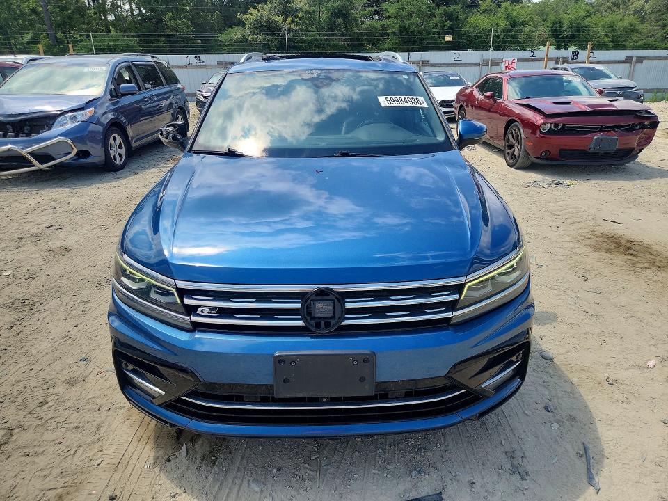 2019 Volkswagen Tiguan მანქანა იყიდება აუქციონზე, vin: 3VV4B7AX0KM023957, აუქციონის ნომერი: 59984936