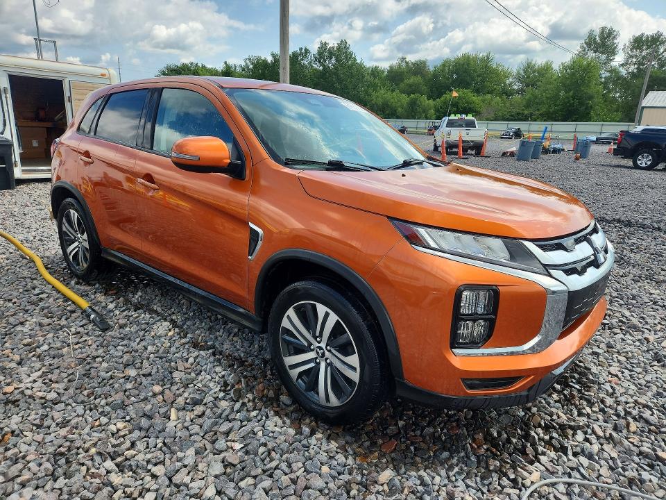 61630786 :رقم المزاد ، JA4AR3AU3LU001275 vin ، 2020 Mitsubishi Outlander Sport مزاد بيع