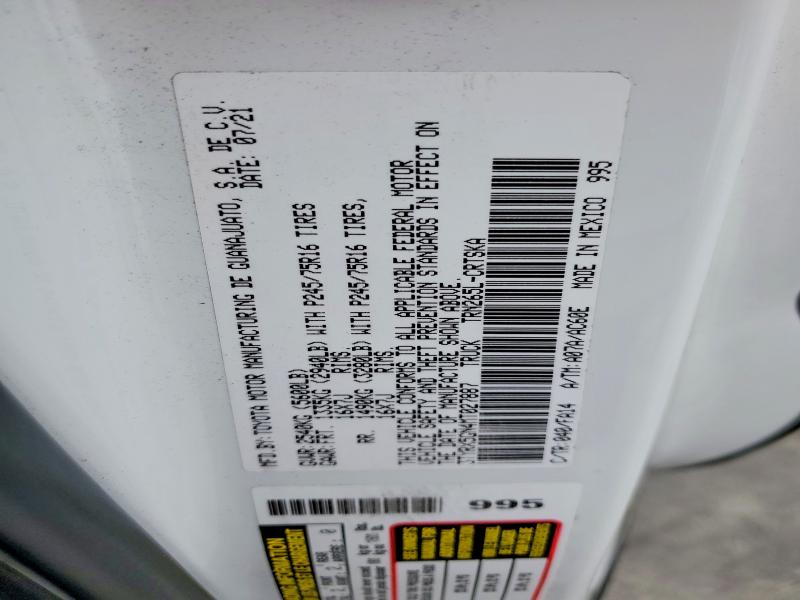 2021 Toyota Tacoma მანქანა იყიდება აუქციონზე, vin: 3TYRX5GN4MT027887, აუქციონის ნომერი: 59651746