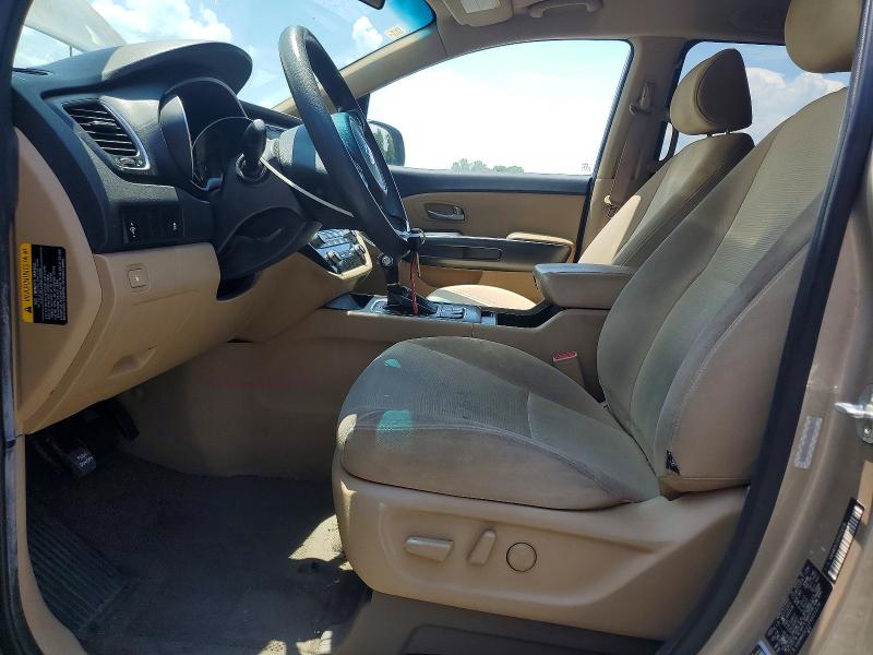 2015 Kia Sedona მანქანა იყიდება აუქციონზე, vin: KNDMB5C11F6021278, აუქციონის ნომერი: 60206286