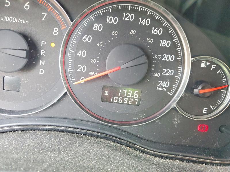 2009 Subaru Legacy მანქანა იყიდება აუქციონზე, vin: 4S3BL616597200012, აუქციონის ნომერი: 61957936