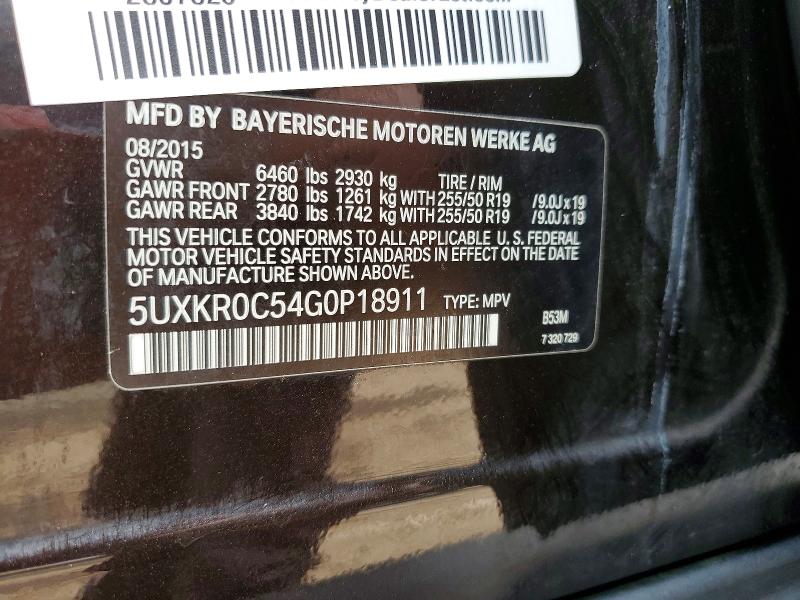 Продажа на аукционе авто 2016 Bmw X5, vin: 5UXKR0C54G0P18911, номер лота: 61718716