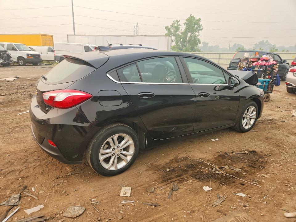2019 Chevrolet Cruze მანქანა იყიდება აუქციონზე, vin: 3G1BE6SM9KS554364, აუქციონის ნომერი: 61288616