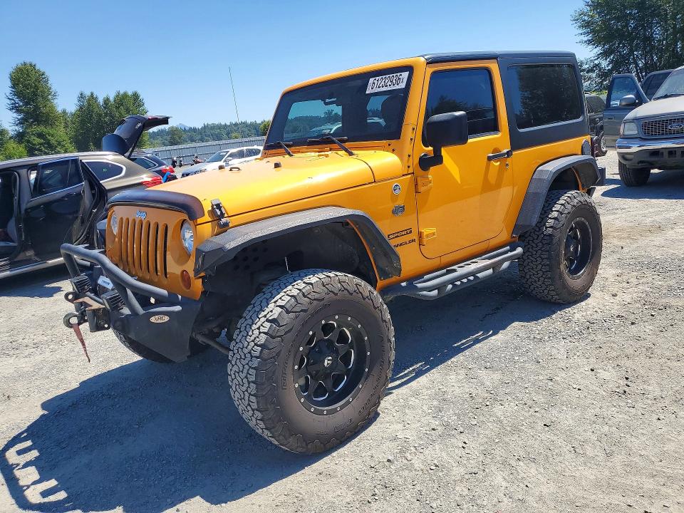 Продажа на аукционе авто 2012 Jeep Wrangler, vin: 1C4GJWAG6CL213998, номер лота: 61232936