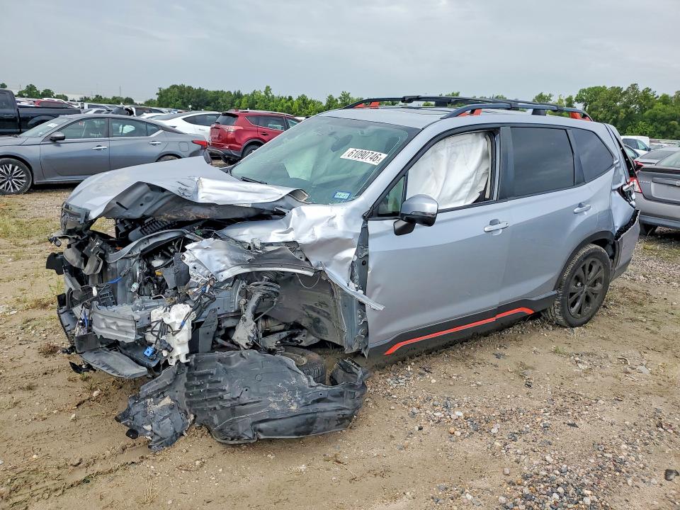 2019 Subaru Forester მანქანა იყიდება აუქციონზე, vin: JF2SKAKC4KH521437, აუქციონის ნომერი: 61090746