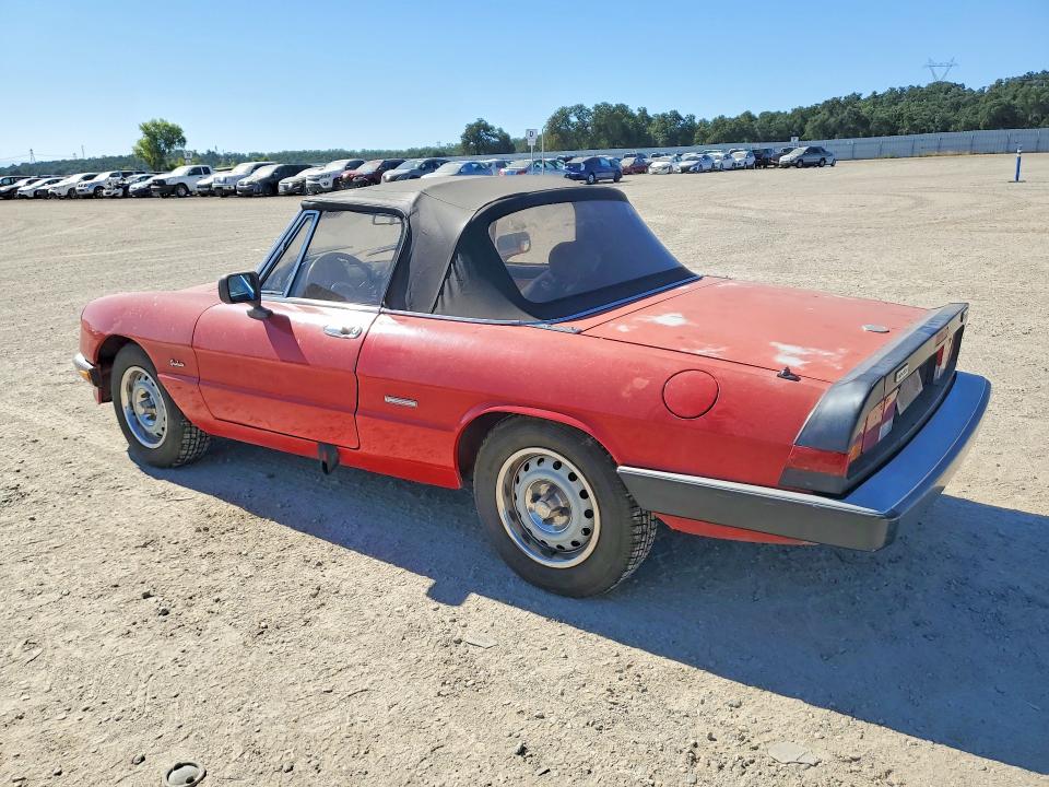 Продаж на аукціоні авто 1987 Alfa Romeo Spider, vin: ZARBA5640H1045254, номер лоту: 60327056