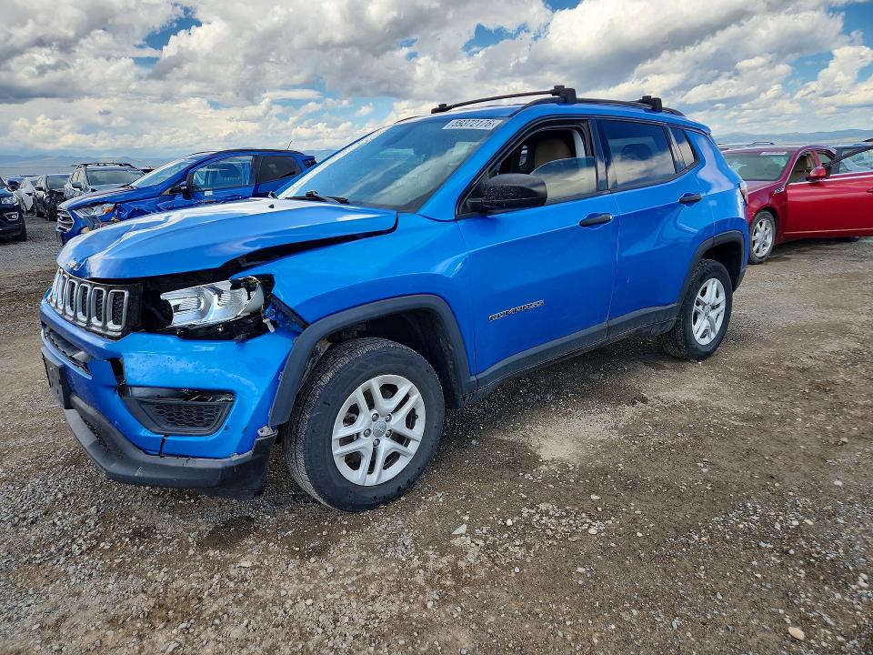 59372176 :رقم المزاد ، 3C4NJDAB9HT640409 vin ، 2017 Jeep Compass مزاد بيع