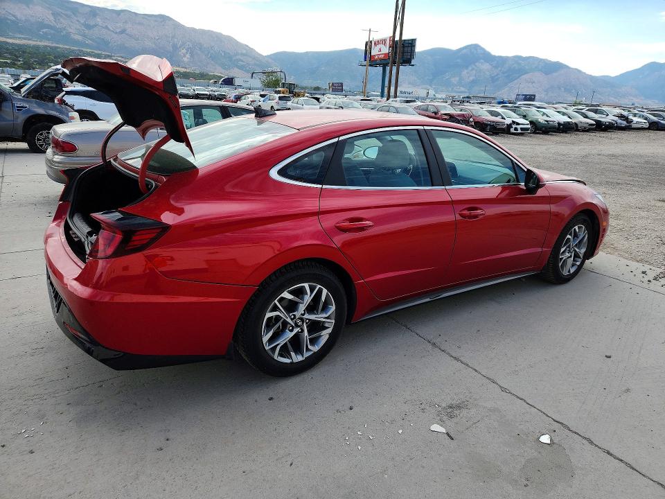 2020 Hyundai Sonata მანქანა იყიდება აუქციონზე, vin: 5NPEL4JA0LH055471, აუქციონის ნომერი: 61405556