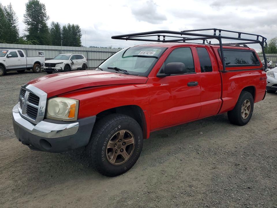 2005 Dodge Dakota მანქანა იყიდება აუქციონზე, vin: 1D7HW42NX5S182003, აუქციონის ნომერი: 61674216