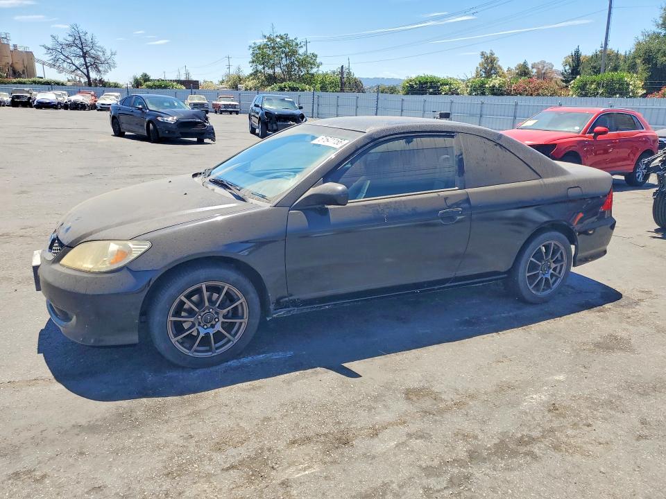 Продажа на аукционе авто 2005 Honda Civic, vin: 1HGEM22505L030797, номер лота: 61641156