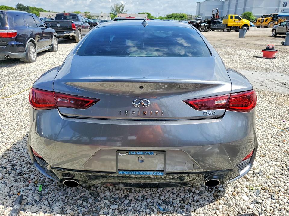 Aukcja sprzedaży 2018 Infiniti Q60, vin: JN1EV7EK9JM342425, numer aukcji: 62976666