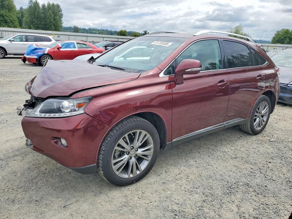 61735586 :رقم المزاد ، 2T2BK1BA0DC176505 vin ، 2013 Lexus Rx 350 مزاد بيع