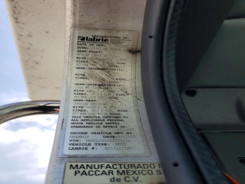 Продаж на аукціоні авто 2019 Peterbilt 520, vin: 3BPDLJ0X2KF103016, номер лоту: 59539716
