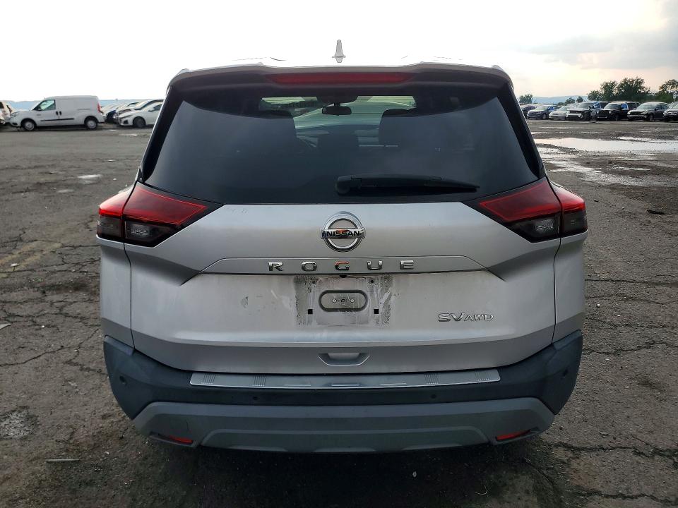 62897146 :رقم المزاد ، 5N1AT3BB9MC831296 vin ، 2021 Nissan Rogue مزاد بيع