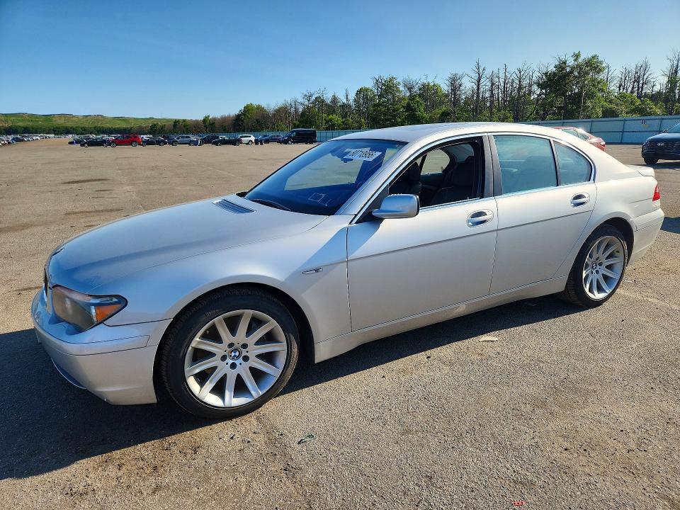 60718956 :رقم المزاد ، WBAGL63493DP62115 vin ، 2003 Bmw 745 مزاد بيع