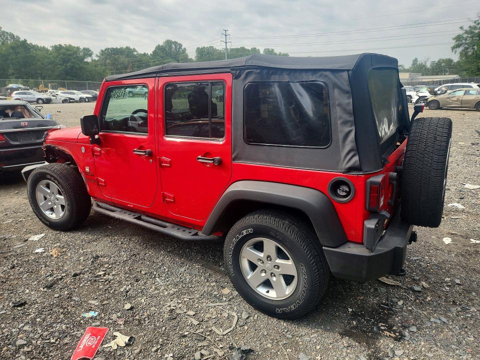 2016 Jeep Wrangler Unlimited მანქანა იყიდება აუქციონზე, vin: 1C4BJWDG3GL176002, აუქციონის ნომერი: 61329626