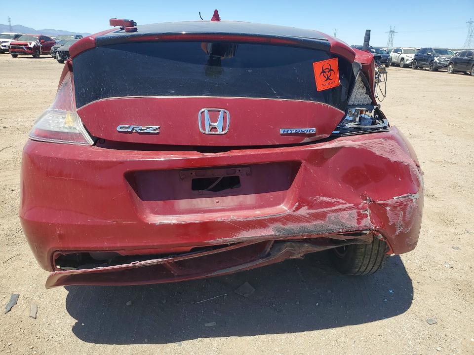 2011 Honda Cr-z მანქანა იყიდება აუქციონზე, vin: JHMZF1D60BS008874, აუქციონის ნომერი: 59360366