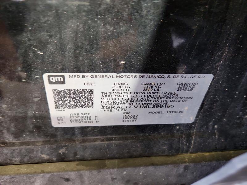 Aukcja sprzedaży 2021 Gmc Terrain, vin: 3GKALTEV1ML396485, numer aukcji: 59790166