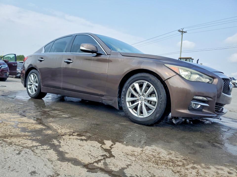 Auction sale of the 2014 Infiniti Q50, vin: JN1BV7APXEM684248, lot number: 62993636