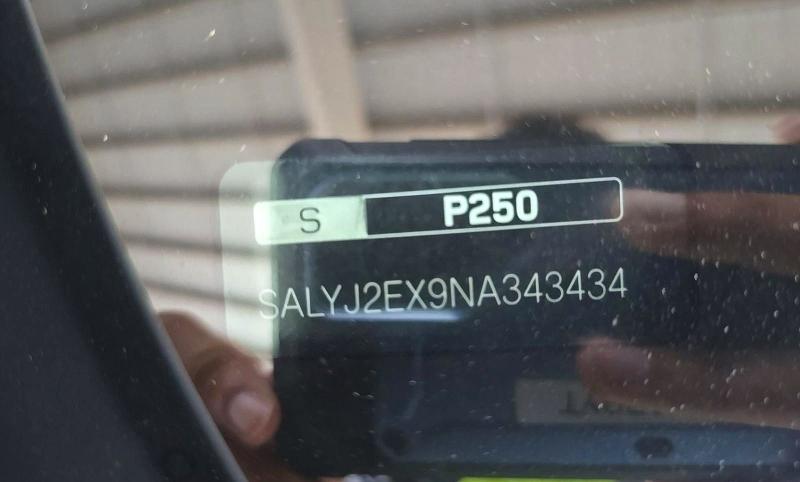 Продажа на аукционе авто 2022 Land Rover Range Rover Velar, vin: SALYJ2EX9NA343434, номер лота: 61651596