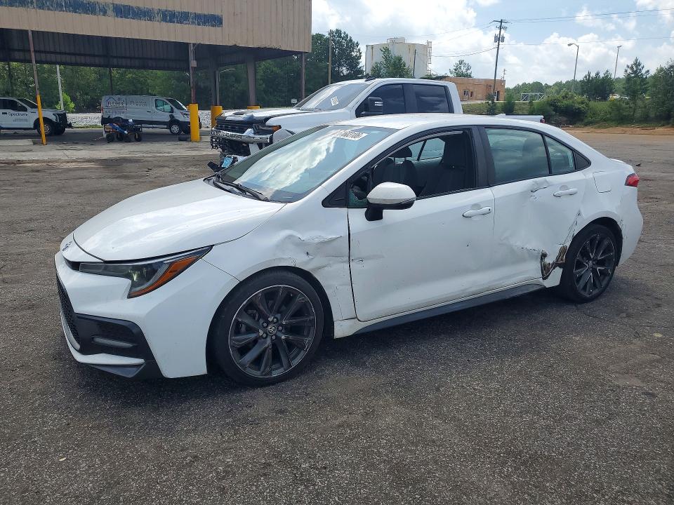 2020 Toyota Corolla მანქანა იყიდება აუქციონზე, vin: 5YFS4RCE6LP038917, აუქციონის ნომერი: 61603106