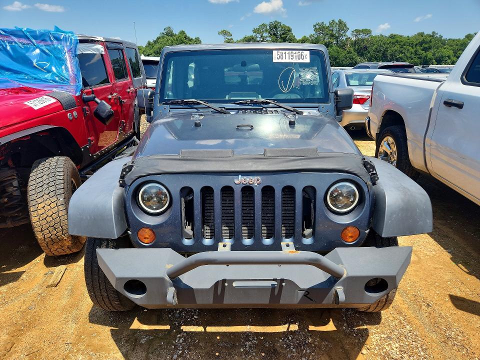 Продажа на аукционе авто 2007 Jeep Wrangler, vin: 1J4GB39177L184538, номер лота: 58119106
