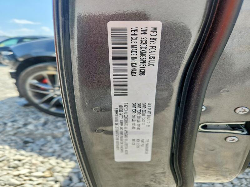 59690696 :رقم المزاد ، 2C3CDXMG6PH511398 vin ، 2023 Dodge Charger مزاد بيع