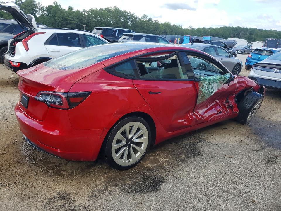 Продажа на аукционе авто 2022 Tesla Model 3, vin: 5YJ3E1EA9NF371883, номер лота: 62156566