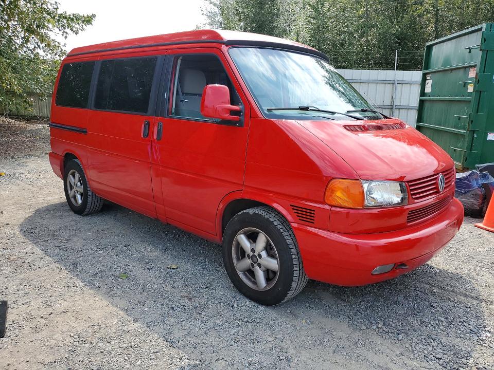62345476 :رقم المزاد ، WV2NB47052H024281 vin ، 2002 Volkswagen Eurovan مزاد بيع