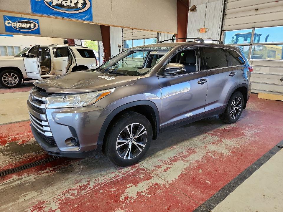 2019 Toyota Highlander მანქანა იყიდება აუქციონზე, vin: 5TDBZRFH6KS950430, აუქციონის ნომერი: 62350896