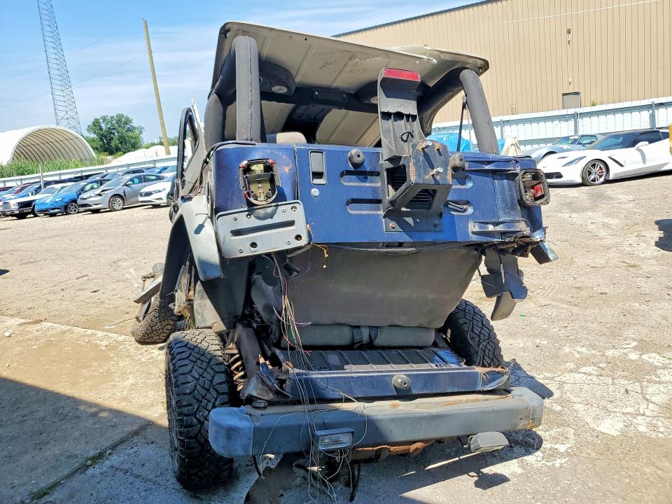 2003 Jeep Wrangler მანქანა იყიდება აუქციონზე, vin: 1J4FA39S63P319132, აუქციონის ნომერი: 60954536
