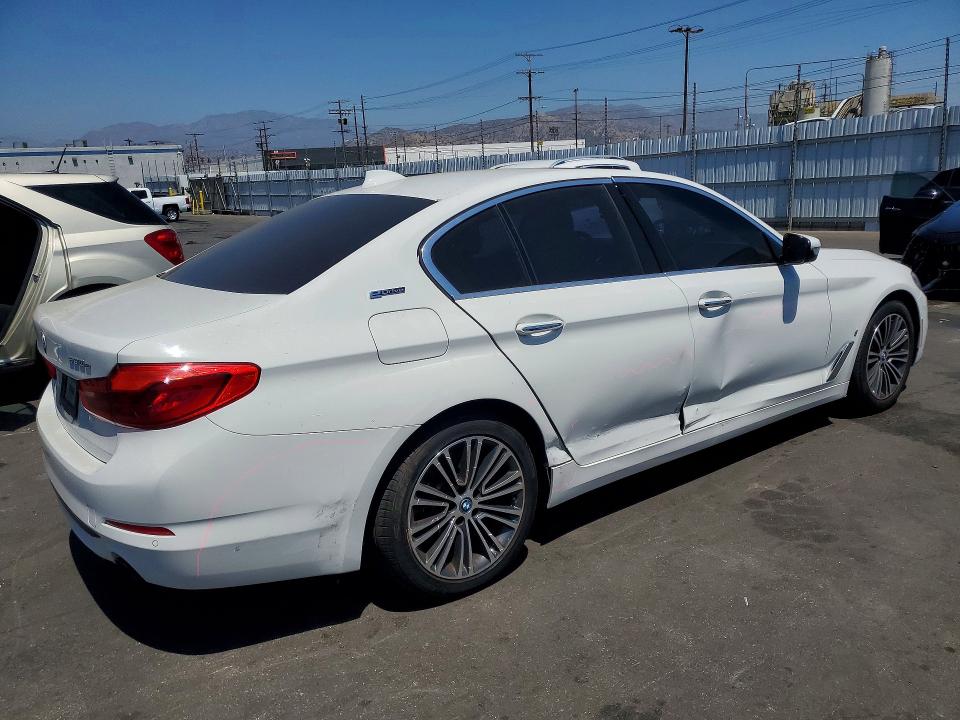 2018 Bmw 530e მანქანა იყიდება აუქციონზე, vin: WBAJA9C5XJB253407, აუქციონის ნომერი: 59714856