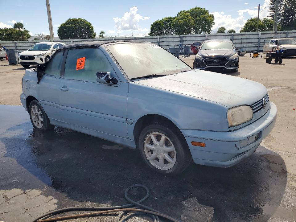 1997 Volkswagen Cabrio მანქანა იყიდება აუქციონზე, vin: 3VWBA81EXVM804256, აუქციონის ნომერი: 62944516
