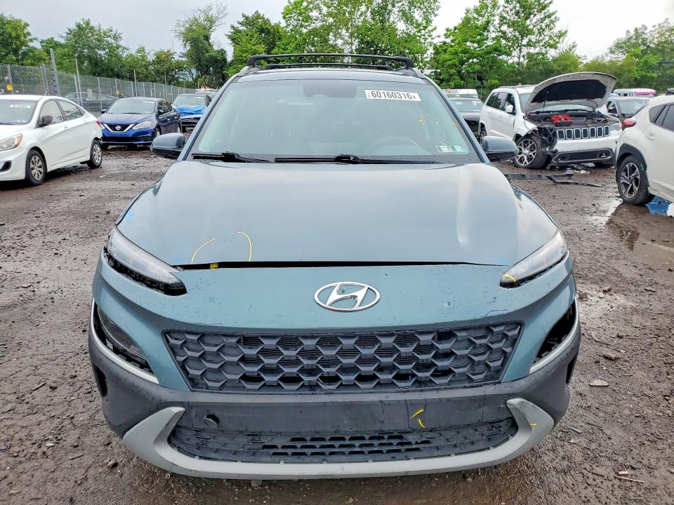 2022 Hyundai Kona მანქანა იყიდება აუქციონზე, vin: KM8K6CAB1NU819734, აუქციონის ნომერი: 60160316