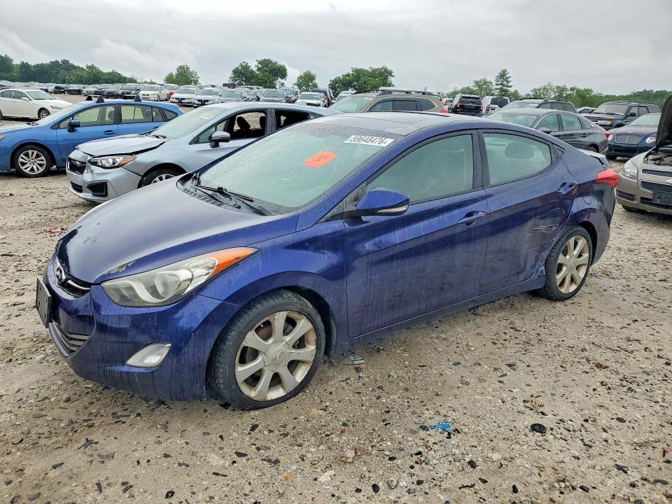 59648476 :رقم المزاد ، 5NPDH4AE1BH049449 vin ، 2011 Hyundai Elantra مزاد بيع